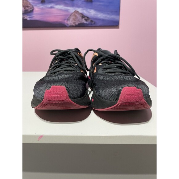 Brooks Ghost Max Womens 11 Black Athletic Running Walking Shoes Sneakers - Picture 3 of 10